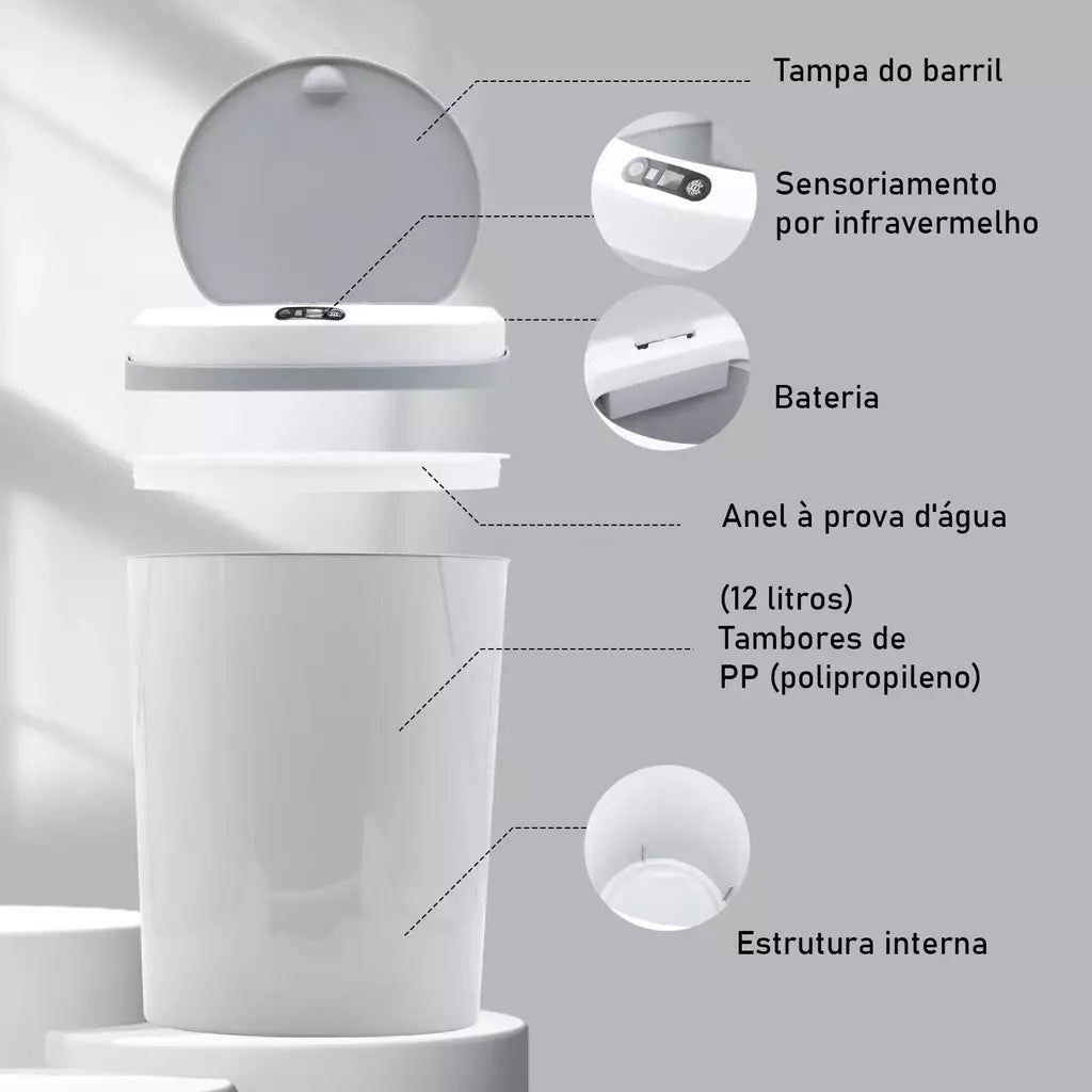 Lixeira Automática com Sensor Inteligente